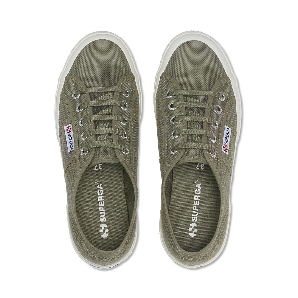 Superga 2750 Cotu Classic Green Sneakers - Women's Sneakers USA | US8948756